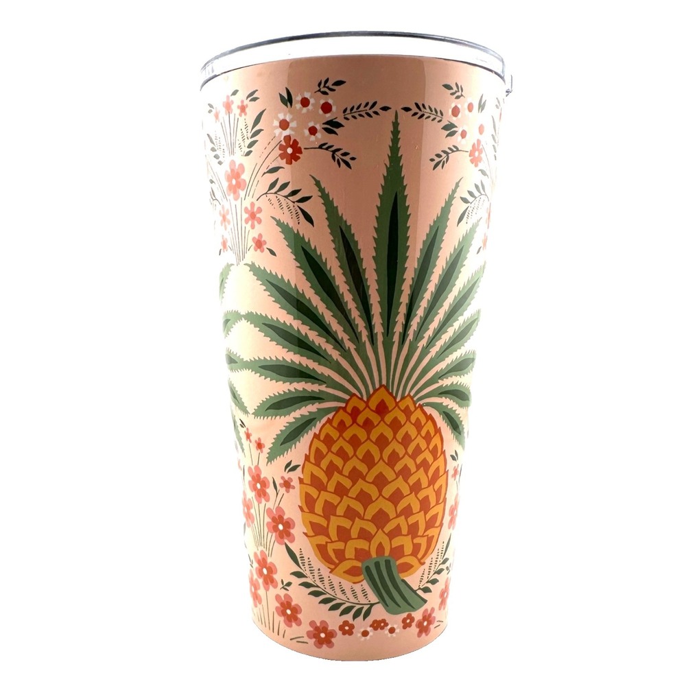 SPARTINA 449‎ AllJoy Landing Pineapple Stainless Steel 16 oz. Insulated Mug
